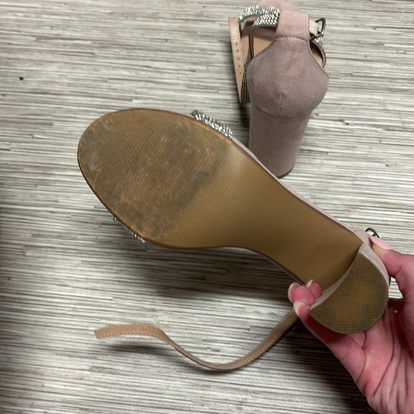 Worn once almost perfect !! Steve Madden sparkle heels - Picture 4 of 6